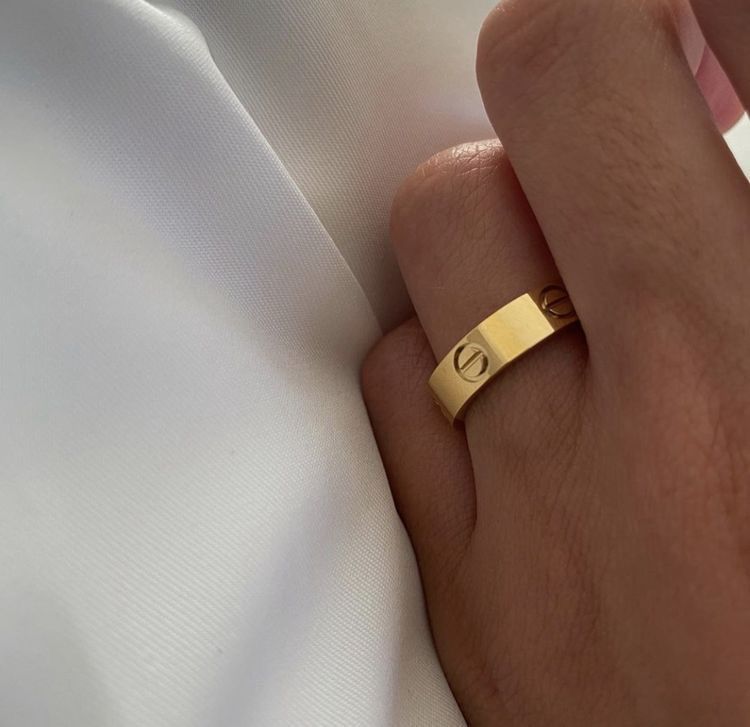 Anillo Cartier Liso