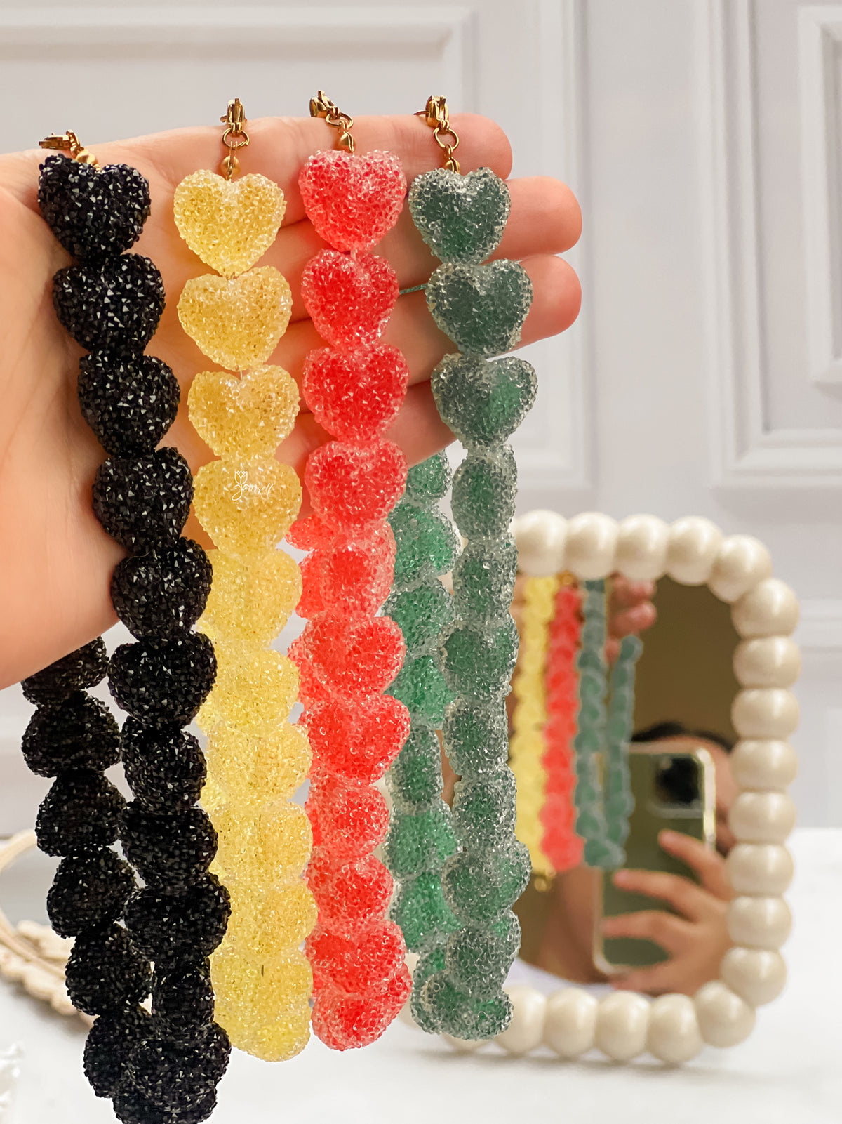 Collares Azúcar Corazón