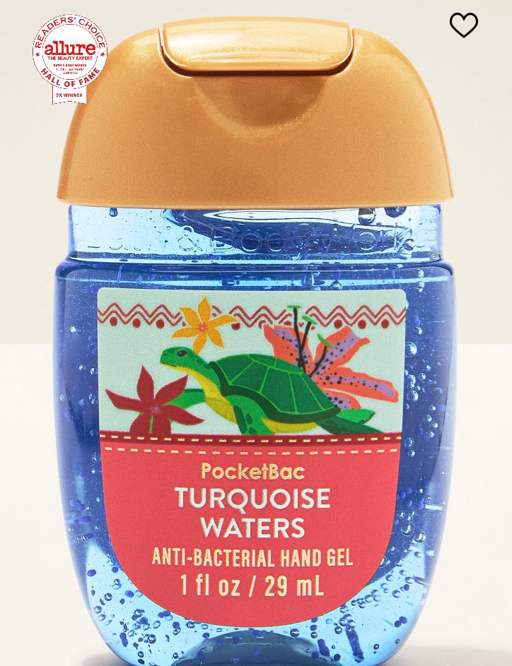 Turquoise Waters - PocketBac Hand Sanitizer
