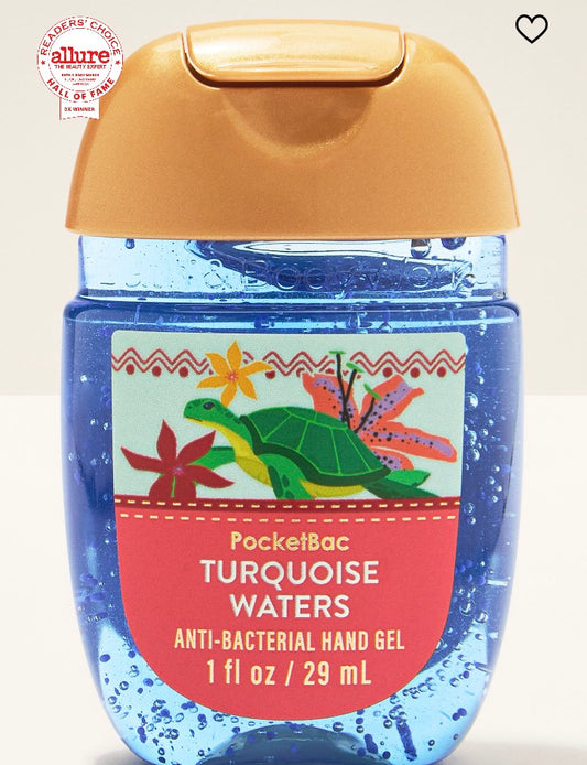 Turquoise Waters - PocketBac Hand Sanitizer