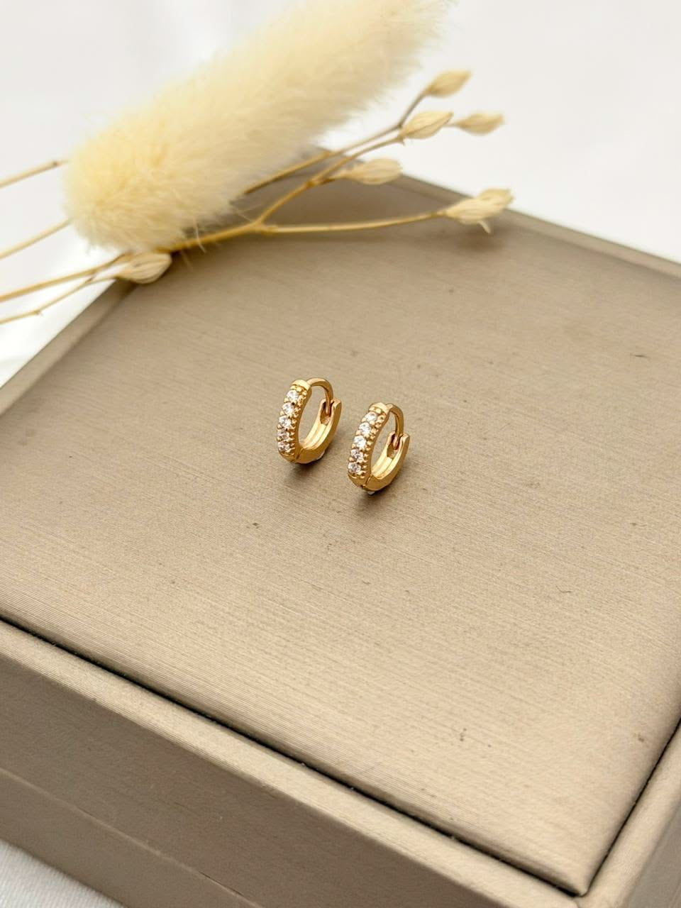 Mini Argolla Brillante (Precio por par)